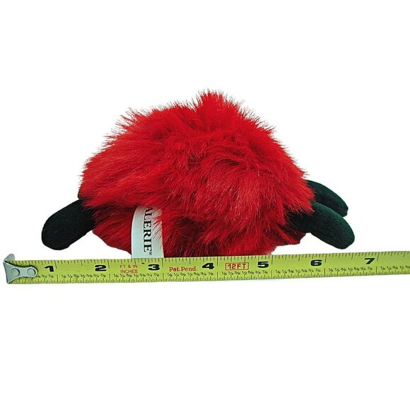 Galerie Love Bug Stuffed Animal Plush Toy Lady Bug Collectible Red Adorable 5" - Picture 5 of 11